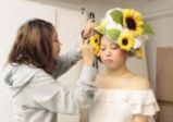 授業風景レポート★ヘアメイク科1年生「はじめての撮影実習!!」【バンタンデザイン研究所 高校 blog(ブログ)】